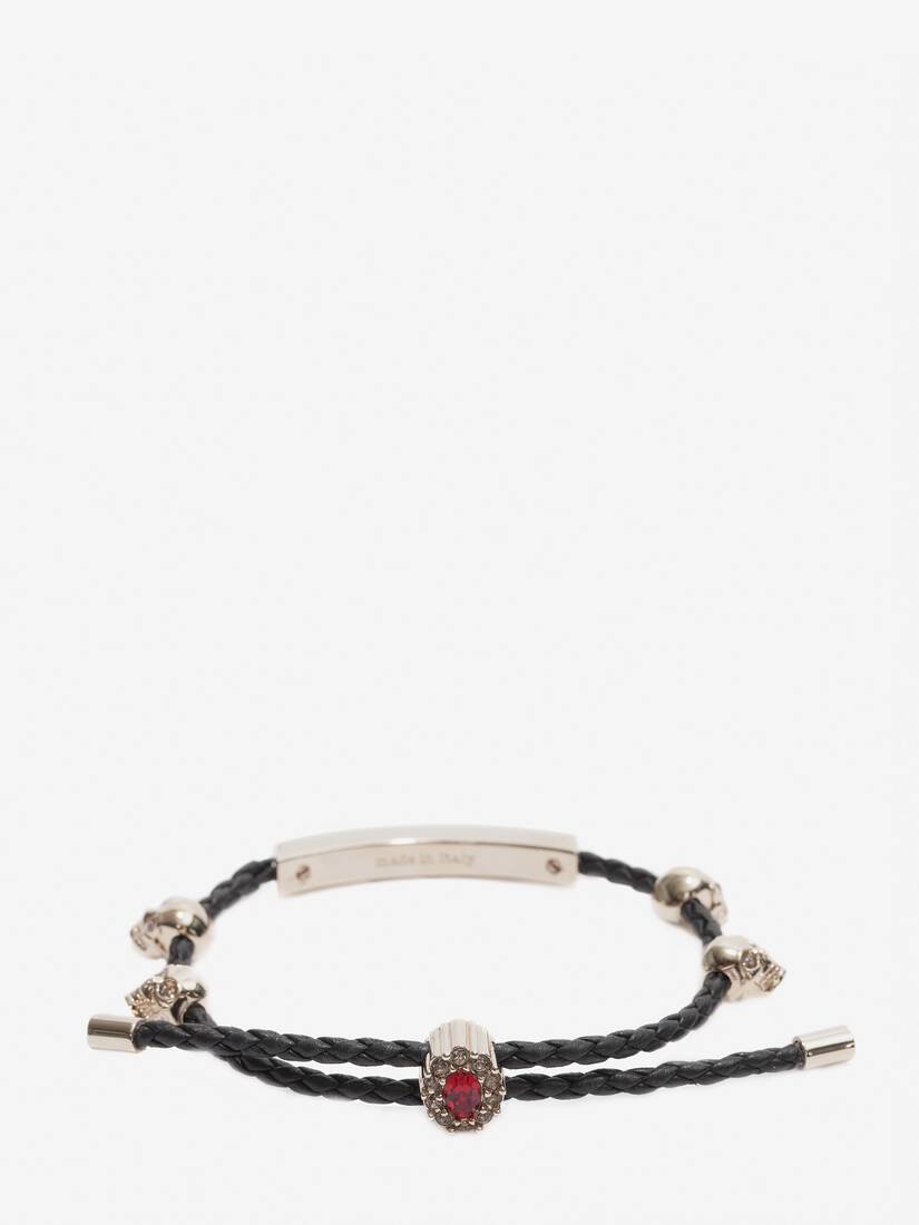 Pulsera Alexander McQueen Skull Friendship Mujer - Negros - Mexico 768-JOAGYN